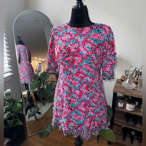 Rixo Floral Mini Dress